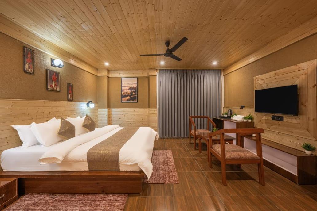 The Countryside Retreat I Vacations I Conference I Mice I Family Events I Open Air Terrace I Sky Bonfire I Kufri By Exotic Stays Shimla Luaran gambar