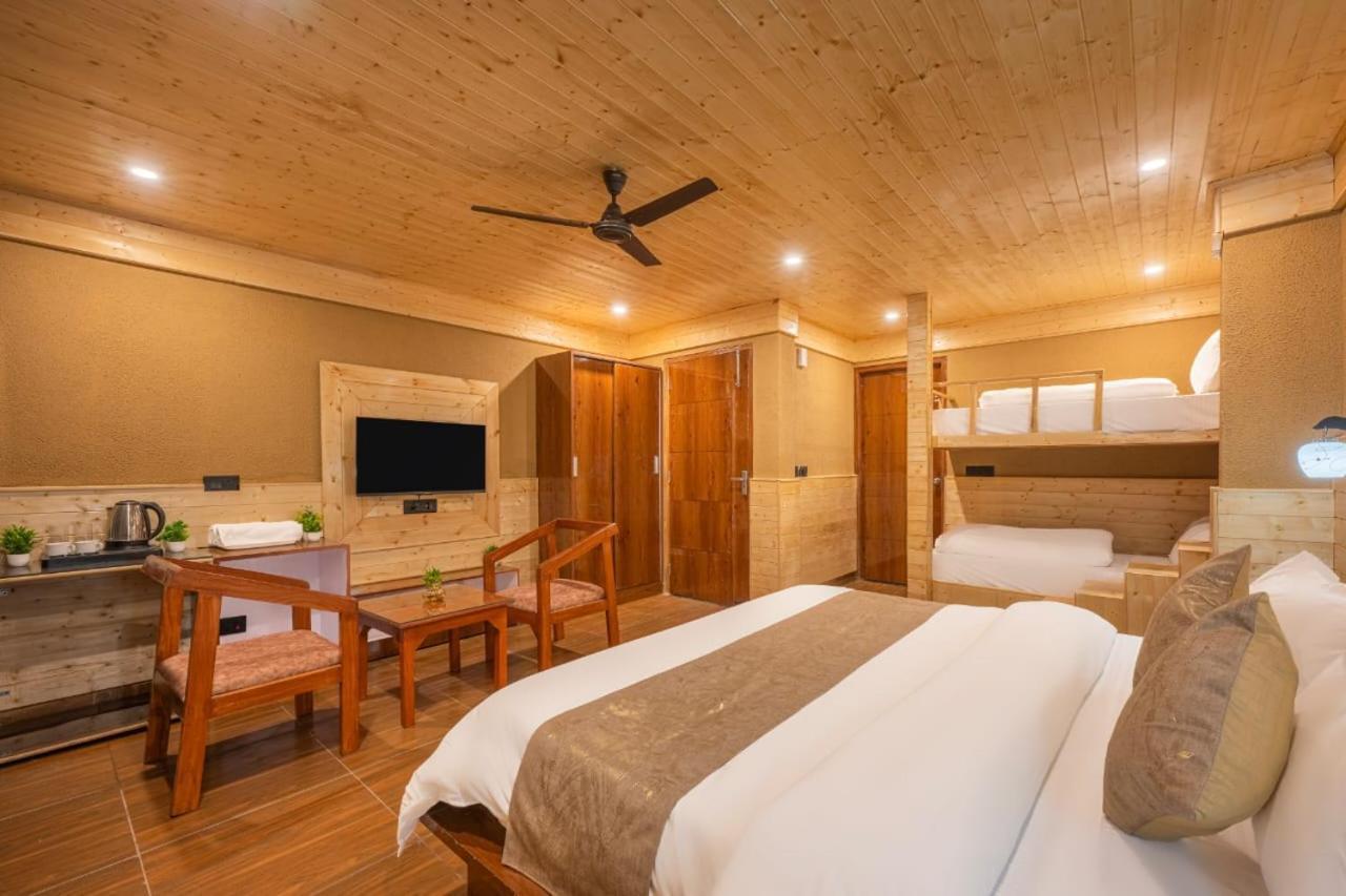 The Countryside Retreat I Vacations I Conference I Mice I Family Events I Open Air Terrace I Sky Bonfire I Kufri By Exotic Stays Shimla Luaran gambar