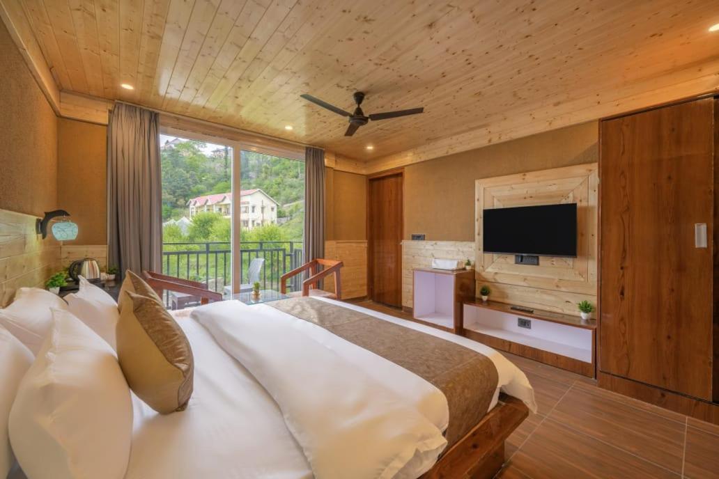 The Countryside Retreat I Vacations I Conference I Mice I Family Events I Open Air Terrace I Sky Bonfire I Kufri By Exotic Stays Shimla Luaran gambar