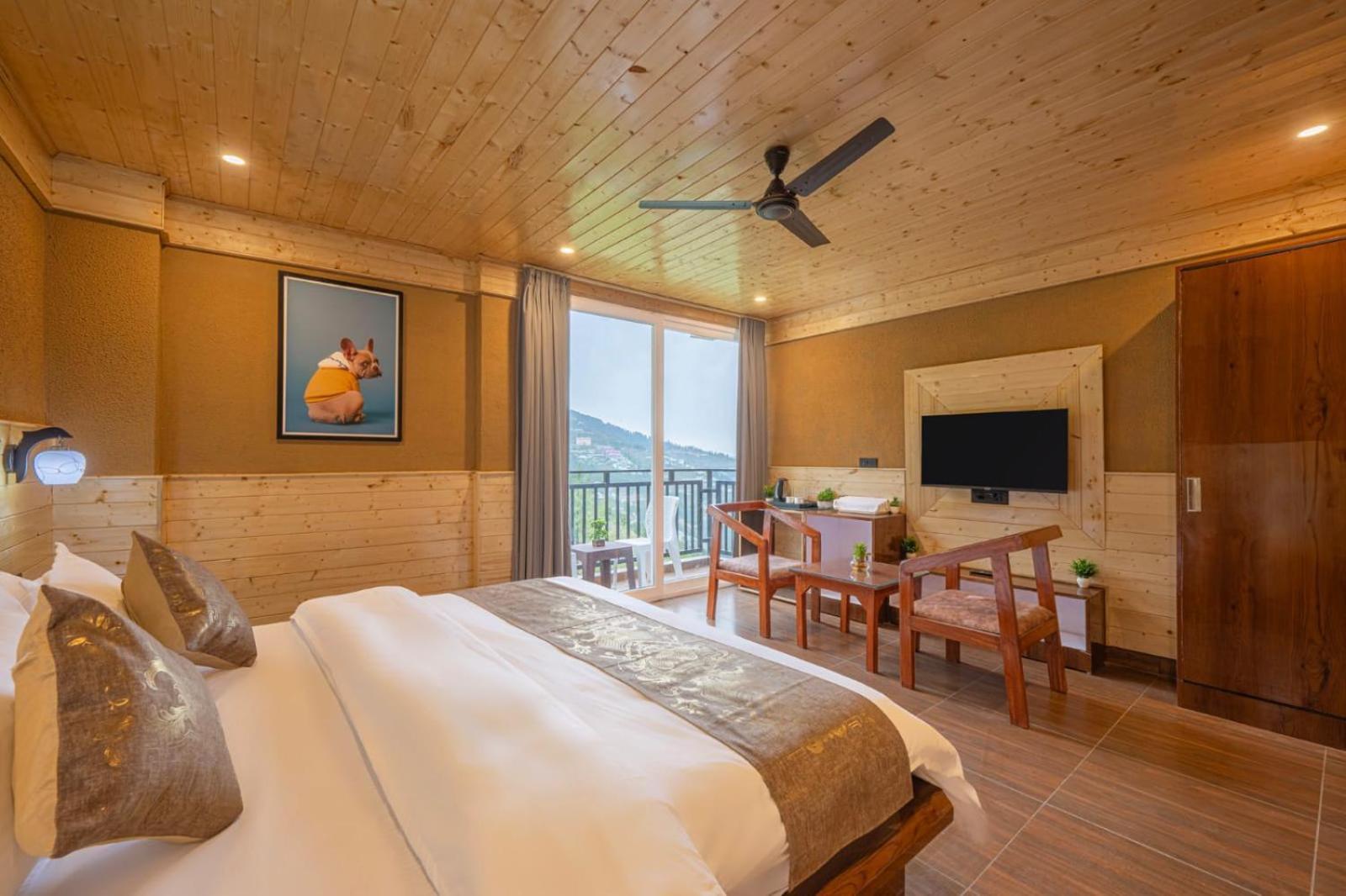 The Countryside Retreat I Vacations I Conference I Mice I Family Events I Open Air Terrace I Sky Bonfire I Kufri By Exotic Stays Shimla Luaran gambar