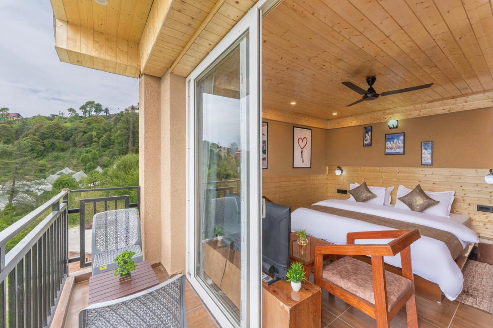The Countryside Retreat I Vacations I Conference I Mice I Family Events I Open Air Terrace I Sky Bonfire I Kufri By Exotic Stays Shimla Luaran gambar