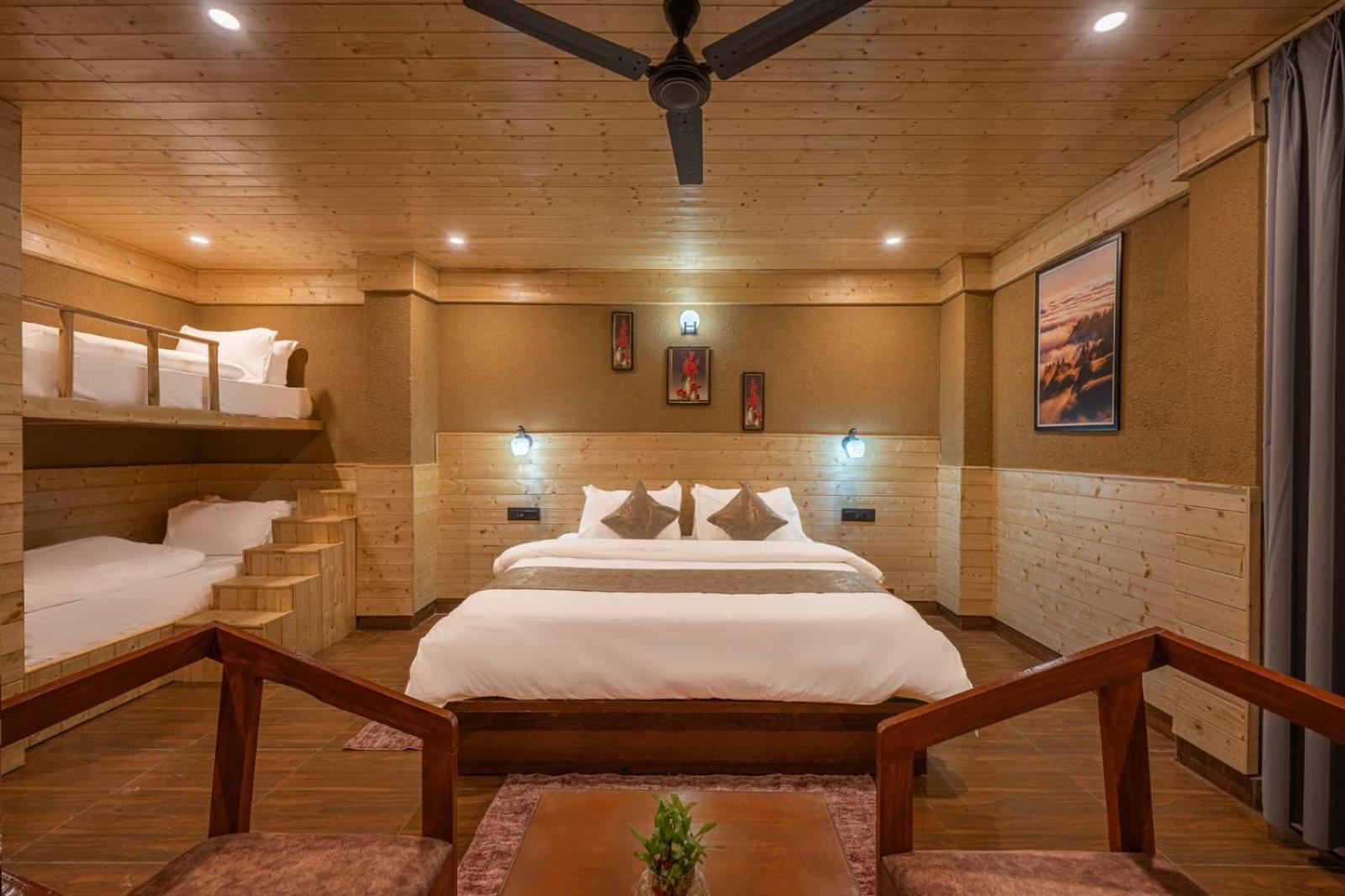 The Countryside Retreat I Vacations I Conference I Mice I Family Events I Open Air Terrace I Sky Bonfire I Kufri By Exotic Stays Shimla Luaran gambar