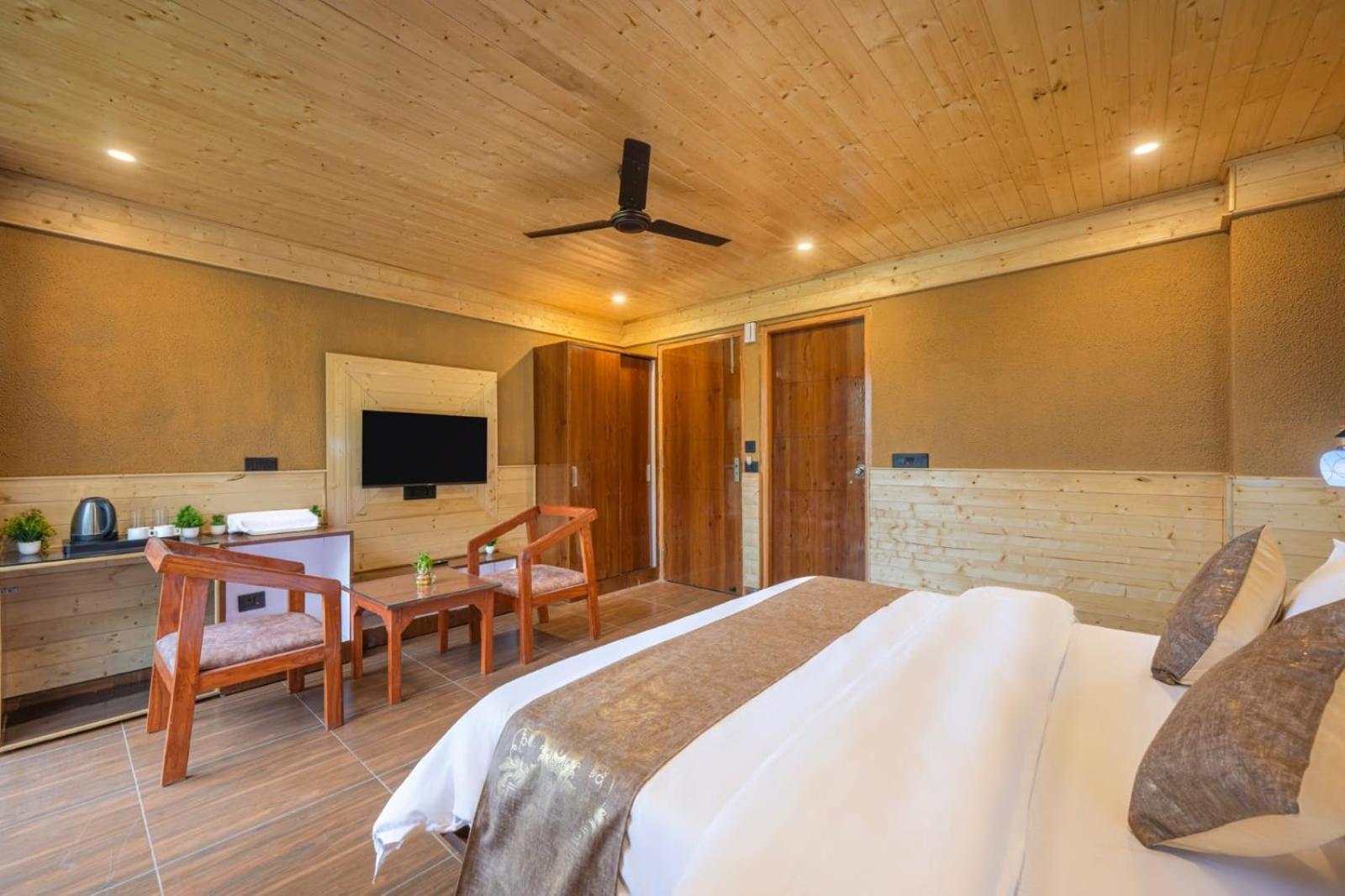 The Countryside Retreat I Vacations I Conference I Mice I Family Events I Open Air Terrace I Sky Bonfire I Kufri By Exotic Stays Shimla Luaran gambar