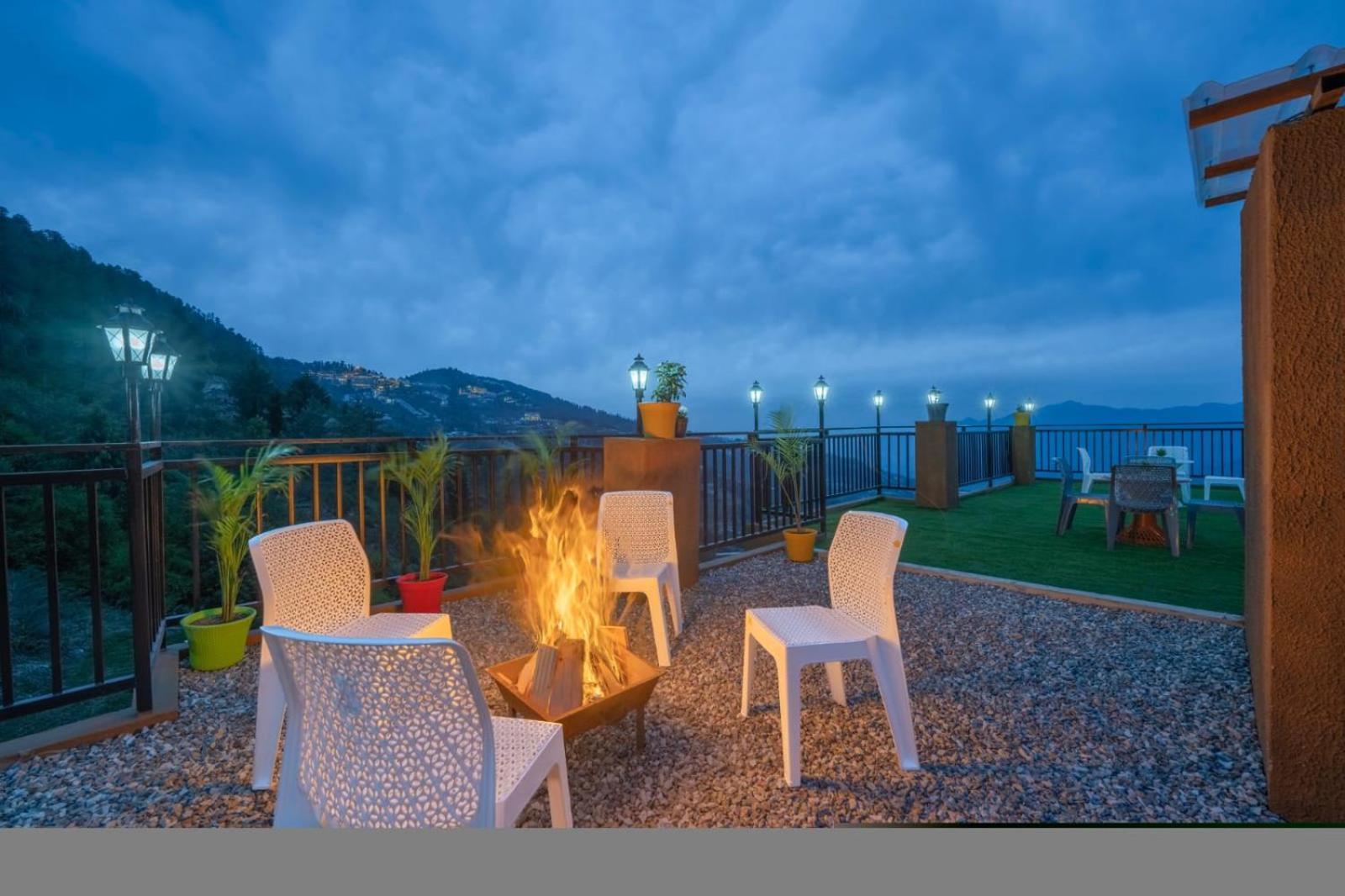 The Countryside Retreat I Vacations I Conference I Mice I Family Events I Open Air Terrace I Sky Bonfire I Kufri By Exotic Stays Shimla Luaran gambar